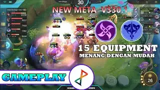 COMBO  GAMPANG BUAT PUSH RANK  AUTO MENANG NI ! 15 EQUIPMENT !   BEST COMBO MAGIC CHESS TERBARU 2023