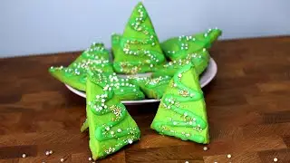 Easy Christmas Tree Cookies