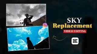 Instagram Trending Sky Replacement Video Editing | Trending Sky Change Video | Sky Change Reels Edit