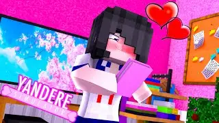 O DIÁRIO SECRETO DA YANDERE - YANDERE SIMULATOR NO MINECRAFT #03