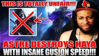 Ask VeLL Reacts Astre Absolutely Destroys Hayabusa Using Gusion