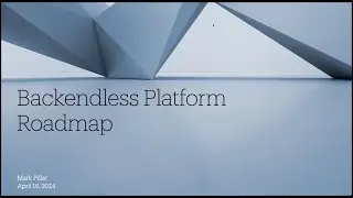 Webinar Recording April 16, 2024. Scale Fixed Plan, Backendless Pro, Business Suite
