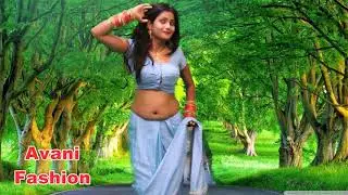 Saree ACT | Madhu In Sky  Blue Saree | Saree Fashion | Episode 07 | 2019
