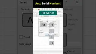 Excel Pro Trick: Auto Serial Numbers in Excel 