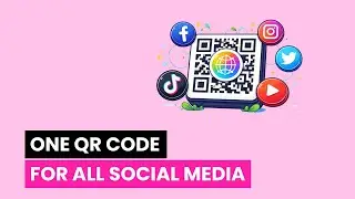 One QR Code for All Social Media | Create Social Media QR Code
