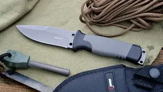 Boker Plus Outdoorsman. Недорогой функциональный выживальщик.