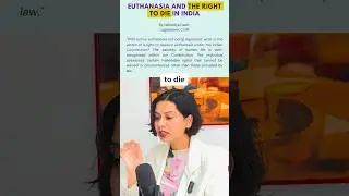 The Right to Die Debate ? Why the Supreme Court Denied Euthanasia #shorts