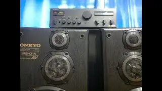 Акустика onkyo PS-01X и Усилитель Онкио - ONKYO A-817RXⅡ