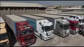 انطلاق اكبر قافلة مساعدات من العراق الى الشعب اللبناني بأشراف سماحة القائد السيد مقتدى الصدر