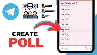 How to Create a POLL on Telegram
