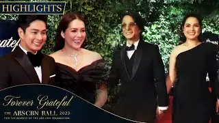 Julia, Judy Ann and Ryan are true showstoppers on the red carpet! | ABS-CBN Ball 2023 Highlights