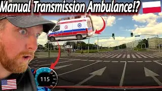 American Reacts to High Speed Ambulance Response in Poland!
