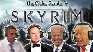 The US Presidents Start a Skyrim Playthrough (AI)