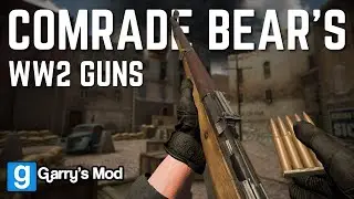 [ARC9] Comrade Bear's WW2 Weapons - All Weapons Showcase (Garry's Mod)