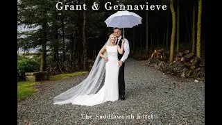 Gennavieve and Grant, Saddleworth Hotel Wedding Photographer