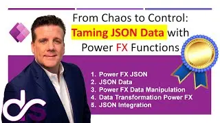 From Chaos to Control: Taming JSON Data with Power FX Functions