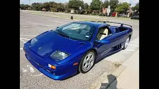 99 Lamborghini Diablo 7,200 Km BAT auction November 22