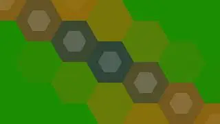 Hexagon Green Screen Transtion ll Green screen Transtion 