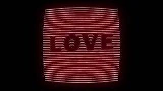 Love - Retro Glitch Screen / Monitor - Effect + AE Project File
