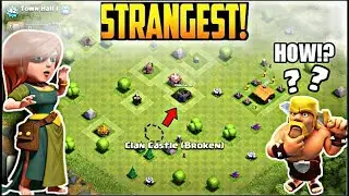 😲BROKEN Clan Castle at Centre !!!! - Clash Of Clans ! Hackers Still Alive...😨😨