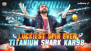 Luckiest Kar98 Crate Opening | Titanium Shark Kar98k Crate Opening Pubg Mobile.