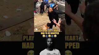 Playboi Carti ran outta stage 😂😂😂 