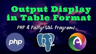 PHP Program || Display in Table Format || Product Details || Item Code, item Name, Unit Price