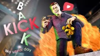 [SFM FNAF] KICK BACK || My Usual Day (feat. Eggs Benedict)