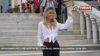 TUTTO ESAURITO PER LA PRE APERTURA DELLA MOSTRA DEL CINEMA IN SALA DARSENA | 28/08/2024