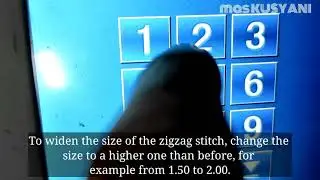 Setting The Stitch Size Jack JK-T1790B