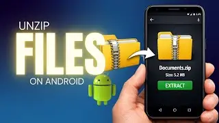 How to Unzip Files on Android