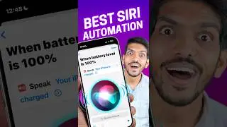 Add Charging Sound to iPhone!! Best Siri Automation to Speak for A Task 😱🔥