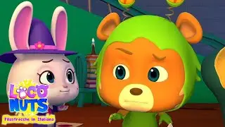 Che ha preso le chicche | Rime di Halloween | Cartoni animati | Loco Nuts | Filastrocche in Italiano