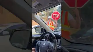 is he allowed to do this?