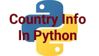 Find Country Info In Python 