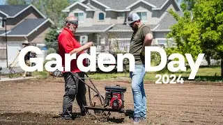 Transforming the Garden: A Day of Preparing Planting 🌱 | Garden Day Vlog