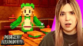 ME PUSE A COCINAR HAMBURGUESAS 😎 | Maze Runner Día 1