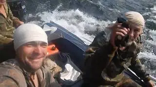 Terribly experienced miners on the Minya River 2019