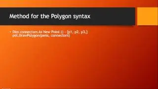 DrawLine And Polygon Tutorial for Visual Basic Part 1