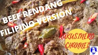 BEEF RENDANG FILIPINO STYLE | EASY COOKING AT HOME | DELICIOUS | WILL WANT TO COOK IT AGAIN & AGAIN
