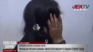 PASANGAN MESUM DIBAWAH UMUR BERSEMBUNYI SAAT DIRAZIA