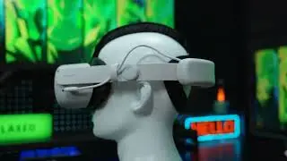 BINBOK VR Head Strap with Dual Magnetic Battery Pack for Oculus/Meta Quest 2.