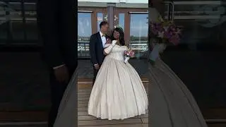 25th anniversary vow renewal aboard the Disney Magic #disneybride #disneysfairytaleswedding