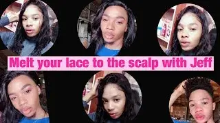 How to melt Lace wig frontal within 3 minutes.... with got2b