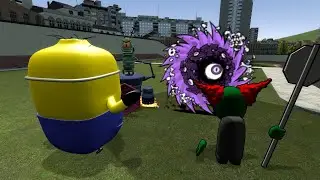 tricky vs. momium vs. robot plankton vs. zyclone in gmod