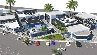 Mega project complete presentation with 3d elevation