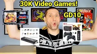 Wow 30K Video Game GD10 Retro Stick! Arcade, NES, Nintendo, Sega Genesis, PS1, N64, Atari Review! 🕹️