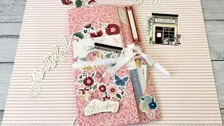 Love This Style - Multi Pocket Ephemera Organiser Folder | TUTORIAL @rosiesstudio DT Member