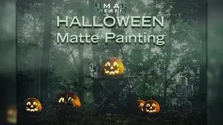 HALLOWEEN | Photoshop | Matte Painting