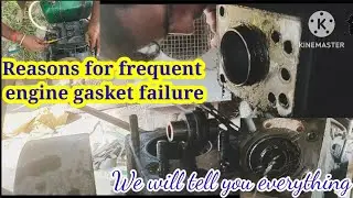 Reasons for frequent engine gasket failure